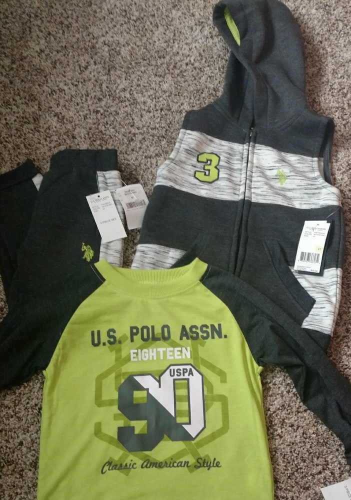 U.S. Polo 3 Piece Pant Set